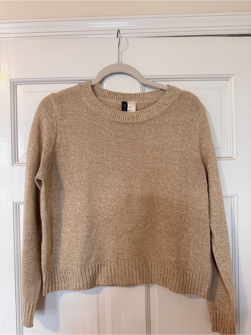 H&M Women's Crewneck Sweater - Beige